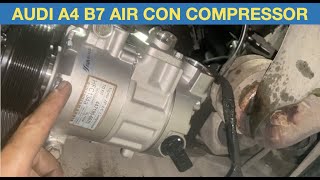 Audi A4 AC Compressor replacement