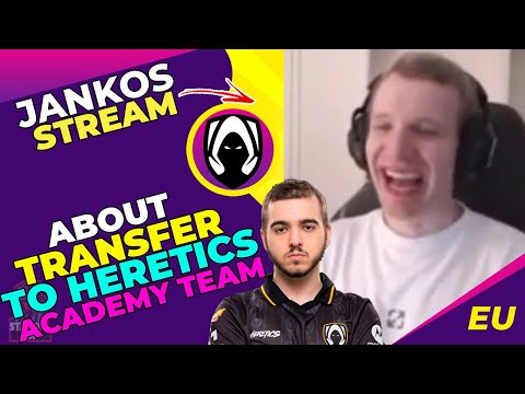 Jankos About His TRANSFER to Heretics Academy Team ft. FLAKKED 👀