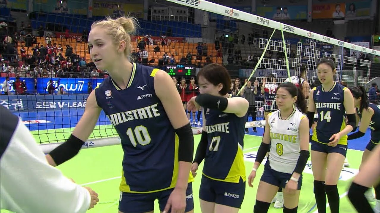 [V리그] 현대건설 : KGC인삼공사 경기 다시보기 (01.23)