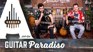 Video thumbnail for Ariel and Pete Shootout 4 Affordable Semi Hollow Guitars.. by Andertons Music Co