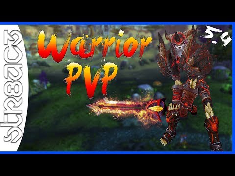 5.4 Warrior PvP BG Live Commentary "Who needs Gear"