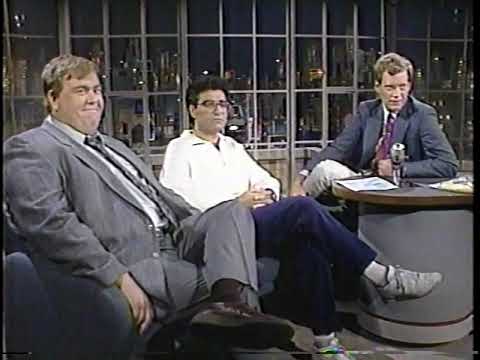 Eugene Levy & John Candy on old Letterman