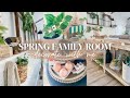 SPRING DECORATE WITH ME // COTTAGE FARMHOUSE FAMILY ROOM // CHARLOTTE GROVE FARMHOUSE
