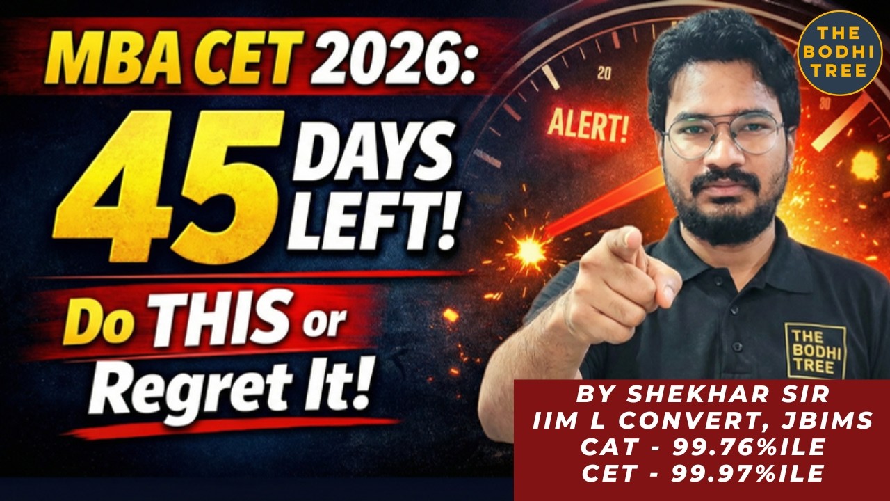 Master Your MBA CET in 45 Days: Essential Guide