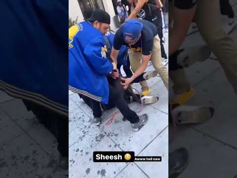 como separar uma de briga de cachorro / novo método 😱🤣👌