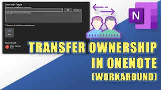 OneNote - Move Notebook Contents to New Owner (Ownership Transfer Work