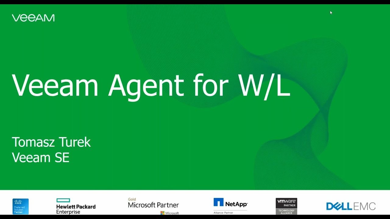 Veeam Agent dla Linux’a i Veeam Agent dla Microsoft Windows video