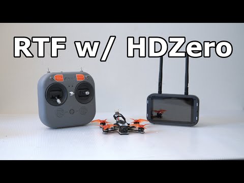 The only ready-to-fly FPV drone with HDZero: Emax Tinyhawk 3