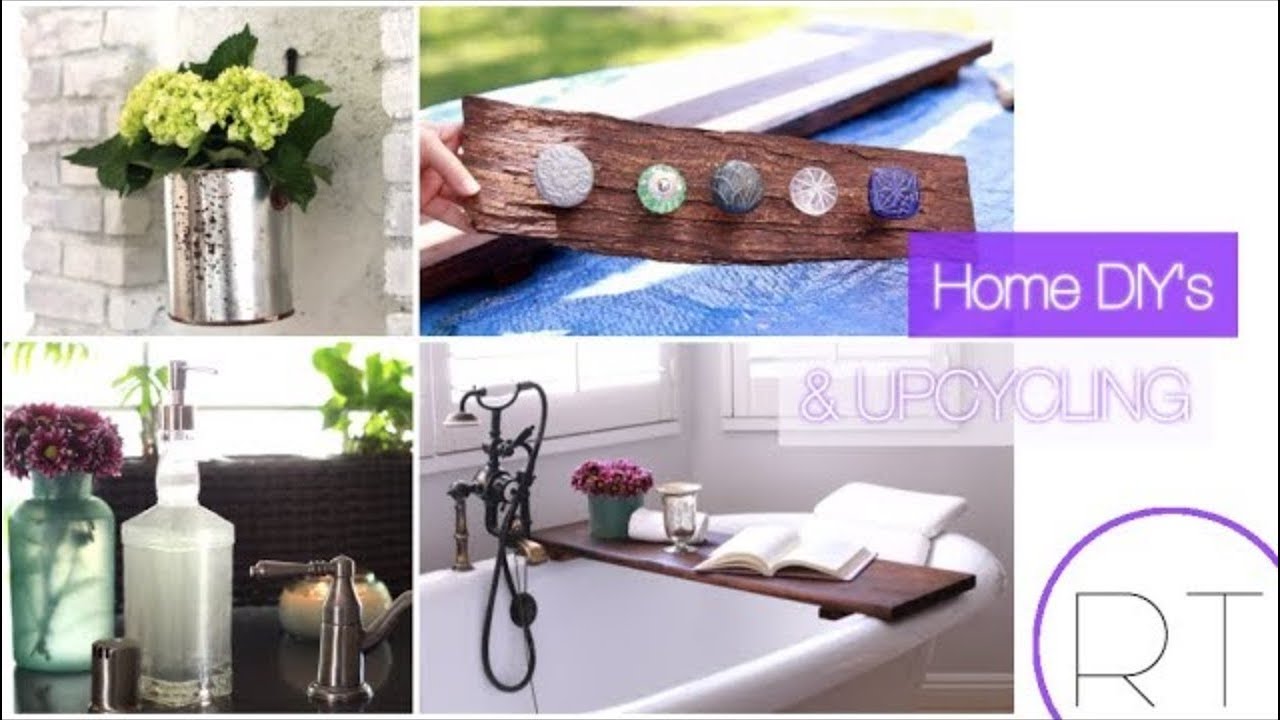 Upcycle & DIY Home Decor Ideas