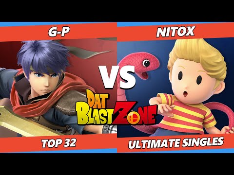 DAT BlastZone 32 - G-P (Ike) Vs. Nitox (Lucas) SSBU Ultimate Tournament