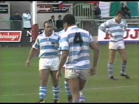 RWC 1987 -  Argentina v Italia - Pool C - Test Match
