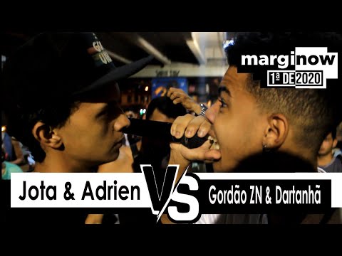 Jota Adrien x Gordão ZN & Dartanhã - Batalha marginow (2020) #02 __Semi