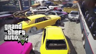 TRAFFIC CRAM JAM - GTA 5 Gameplay