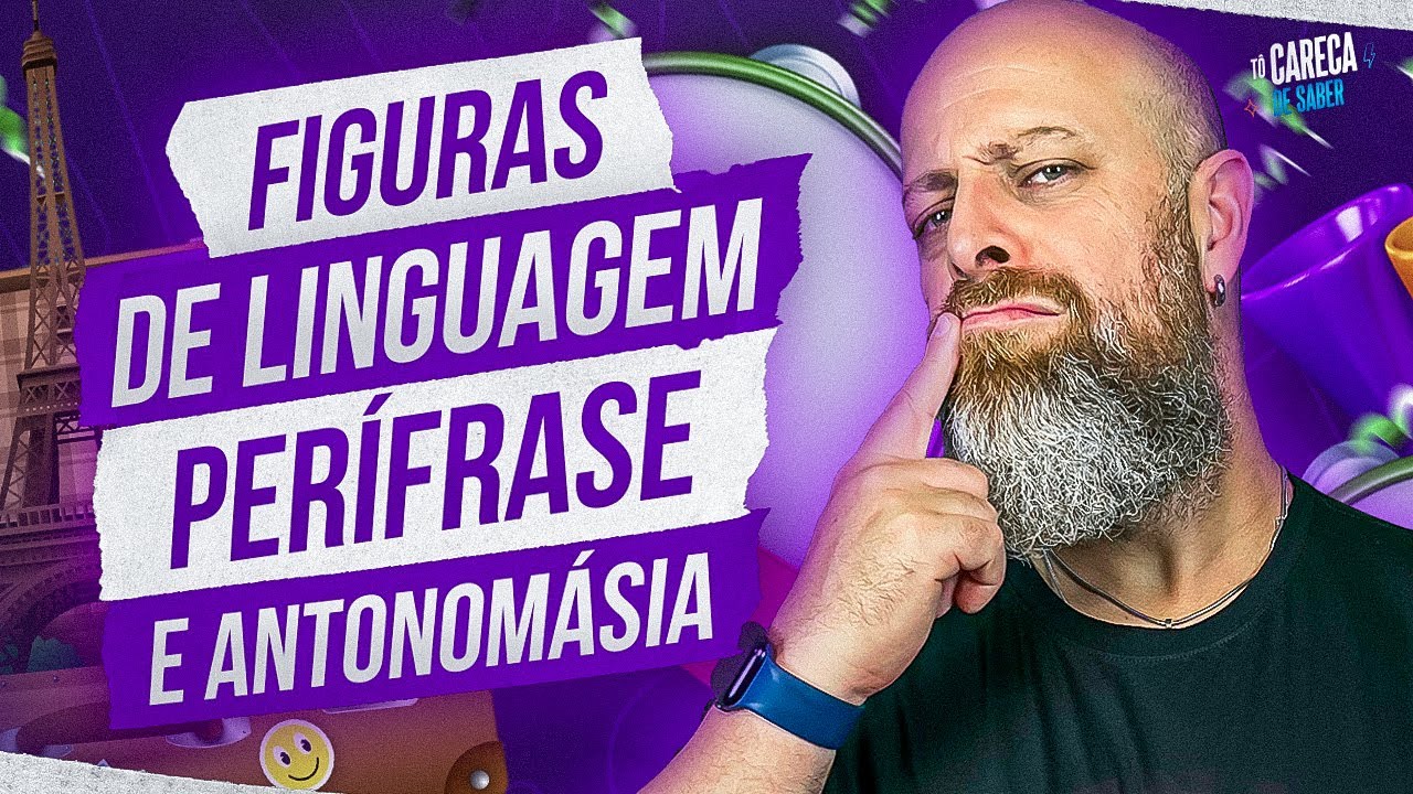 Figuras de Linguagem - Perífrase e Antonomásia [Professor Noslen] #professornoslen #carecadesaber