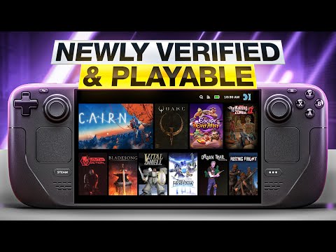 Top 10 Newly Verified and Playable Steam Deck Games!