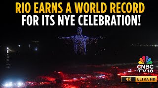 Brazil | Crowd Welcomes 2026 With Fireworks Display At Copacabana Beach | Rio De Janeiro | 4K | N18G