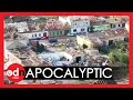 Drone Footage Shows APOCALYPTIC Damage By Rare Tornado In Czech Republic