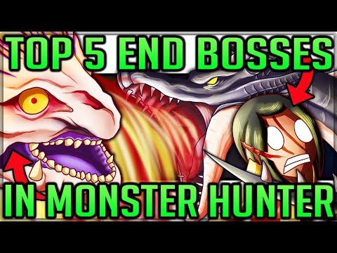The Top 5 End Boss Monsters in All of Monster Hunter History! (Fun/Discussion) #iceborne #mhw