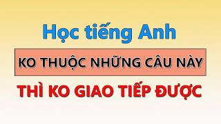 100 câu tiếng Anh ngắn gọn cho người mới bắt đầu - Luyện nghe giao tiếp hàng ngày!