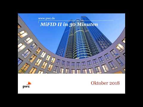 MiFID II Webinar, Folge 3: Kostentransparenz und Zielmarkt