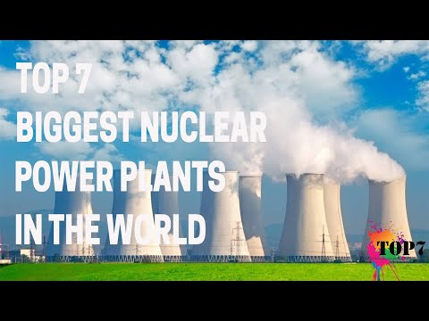Top 7 biggest nuclear power plants in the world 4K | (Clear Explanation)