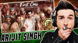 First Class - Kalank | Varun Dhawan, Alia Bhatt, Kiara | Arijit Singh | Pritam| Amitabh (REACTION!!)