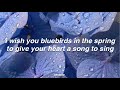 Bluebirds - Alessia Cara (Lyrics)