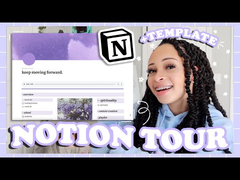 , title : 'how i organize my ENTIRE life *using notion* | my 2021 notion tour & set up! | aliyah simone'