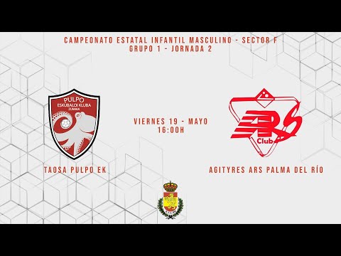 CAMPEONATO ESTATAL - SECTOR F - GRUPO I - TAOSA PULPO EK - AGITYRES ARS PALMA DEL RÍO