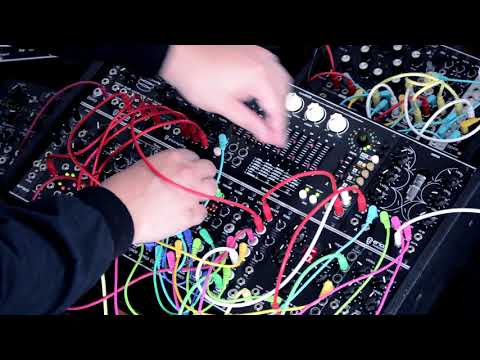 Graphic VCO ,Fusion VCO 2-#EricaSynths/Sirius Filter-Serpens Modular/#meloDICER-Vermona in action