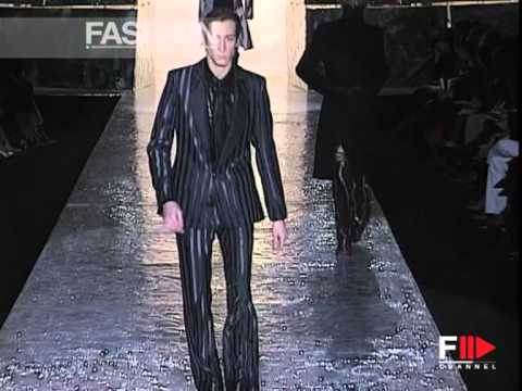 "Roberto Cavalli" Autumn Winter 2003 2004 Milan 3 of 3 Menswear by FashionChannel