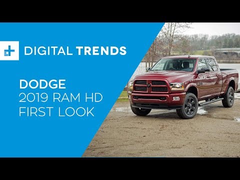 Move mountains with the 2019 Ram Heavy Duty and its 1,000 pound feet of torque