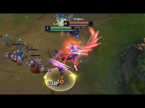 Irelia vs Kayle Level 1