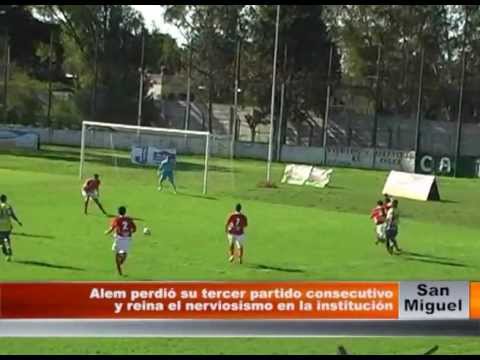 Primera "D" fecha 5: Muñiz 1 Alem 0