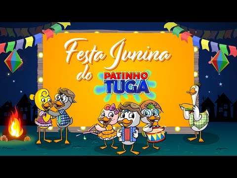 Patinho Tuga - Festa Junina (Desenho Infantil)