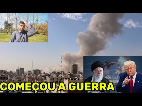 The war has begun. America attacks Iran.