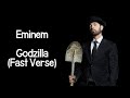 Eminem - Godzilla (Fast Verse)