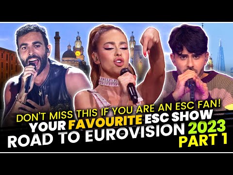Road to Eurovision 2023 - Part 1 - Comments for Italy, Ukraine, Poland, Slovenia and Malta's Songs