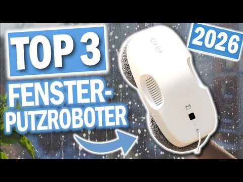 Die besten FENSTERPUTZ ROBOTER | Top 3 Fensterputzroboter 2026