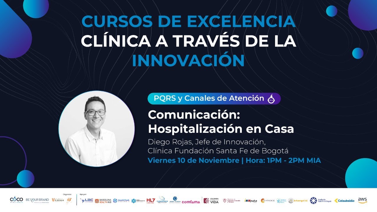 Comunicación Hospitalización en casa, Fundación Santa Fe, PQRs y Canales de Atención