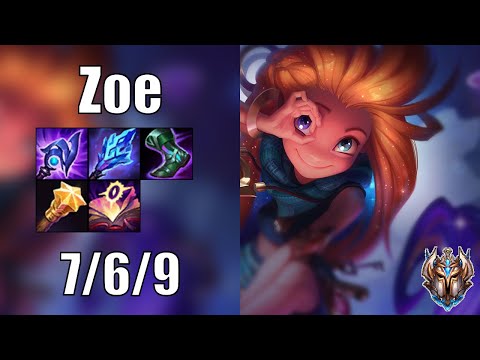 EXCEL Mikyx Zoe vs Rakan SUPPORT - Patch 12.18 euw1 CHALLENGER
