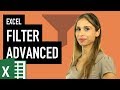 Advanced Filter Excel And Or Between Conditions For Criteria Range