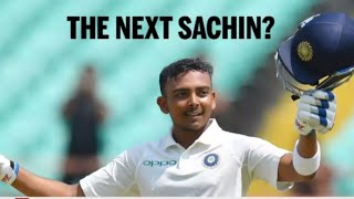 prithvi shaw incredible century in dubut test.fastest century...