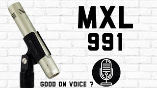 Video thumbnail for MXL 991 - Small Diaphragm Pencil Condenser - Used For Voice....IN THE CANISTER by Obscure Mics