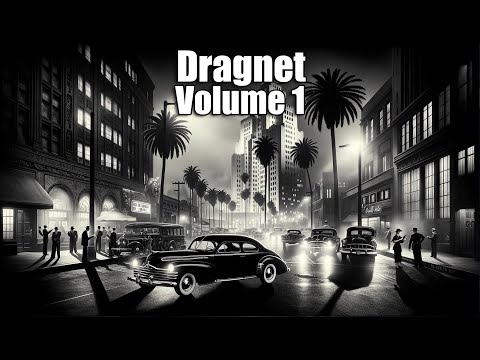 Dragnet Vol 1 - NOW FEWER ADS - 8+ hrs #otr #blackscreen #detective #crime #dragnet