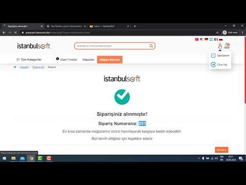 Softomi c2c pazaryeri eticaret yazılımı - Sipariş Yönetimi, Get Sistemi, iyzico Ödeme Süreci