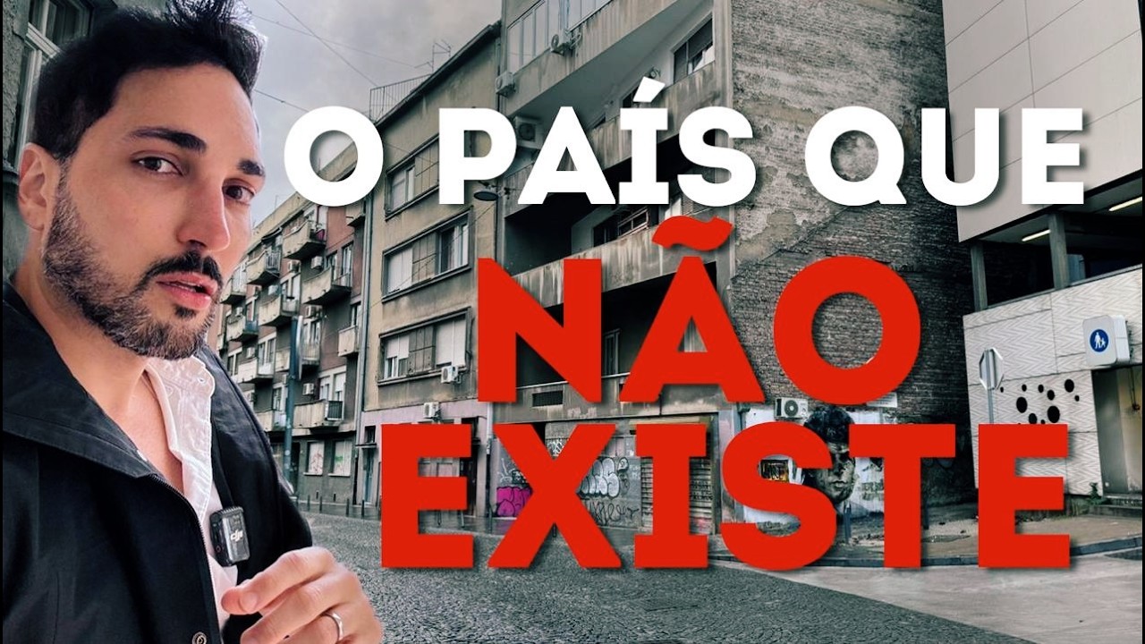 ENTREI NO PAÍS QUE NÃO EXISTE! Como é dentro do KOSOVO?