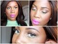 Spring EyeShadow Tutorial Neutral Eye With Pop Of Color