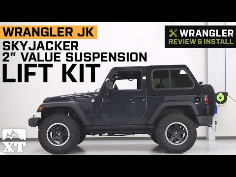 Jeep Wrangler JK SkyJacker 2 in. Value Suspension Lift Kit w/ Shocks Review & Install
