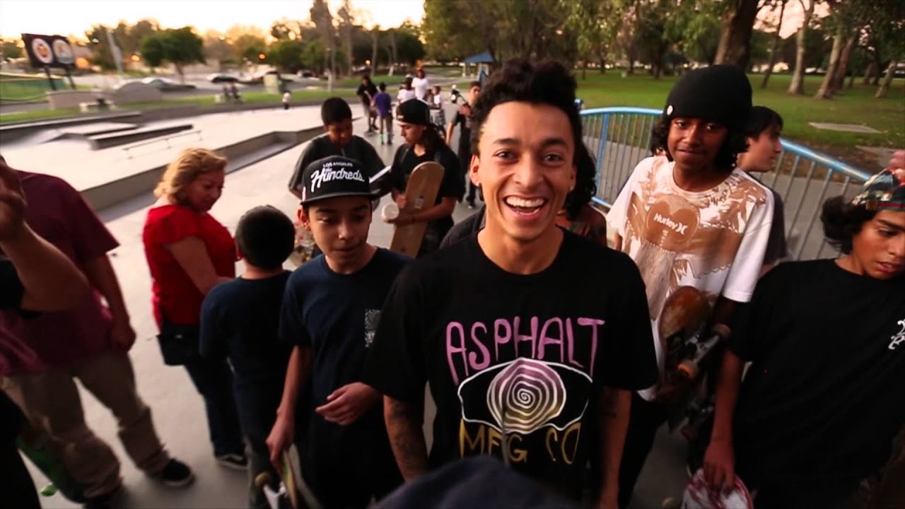 Nyjah Huston's Secret Santa Tour